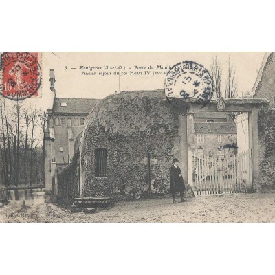 Montgeron - Porte du Moulin de Senlis